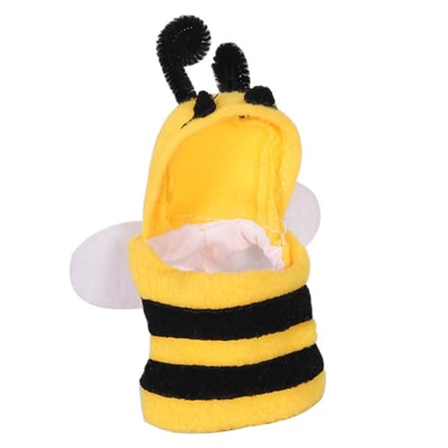 GRIRIW Papagei Biene Kostüm Haustier Vogel Kleidung Kleintier Outfit Halloween Kostüme Party Zubehör GRIRIW Papagei Biene Kostüm Haustier Vogel Kleidung Kleintier Outfit Halloween Kostüme Party Zubehör von GRIRIW