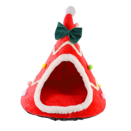 GRIRIW Haustierbett Weihnachtsbaummuster Weihnachtsnest für Hunde und Katzen Waschbar und Winddicht Schlafbett für Haustiere M GRIRIW Haustierbett Weihnachtsbaummuster Weihnachtsnest für Hunde und Katzen Waschbar und Winddicht Schlafbett für Haustiere M von GRIRIW