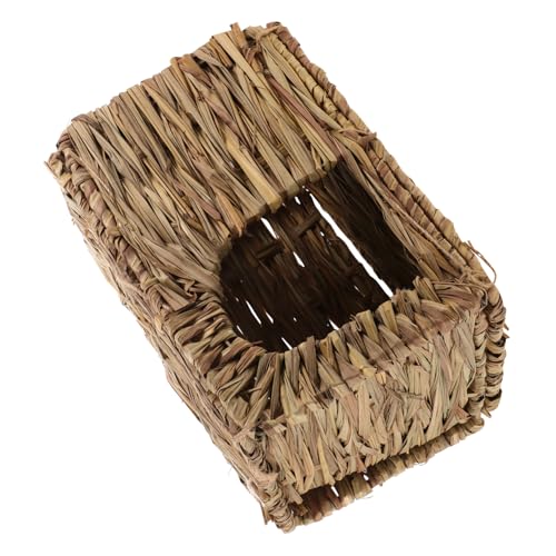 GRIRIW Haustierbett Hasenspielzeug Für Kaninchen Käfig Meerschweinchen Hamster Bett Teppich Für Hasen Meerschweinchen Futtertunnel Bett Hängematte Tier Gewebter Käfig von GRIRIW