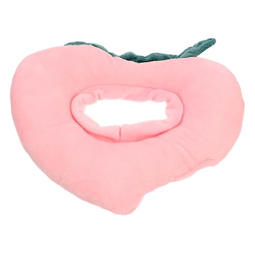 GRIRIW Haustierhalsband Katze bellen Kratzer Hund weicher für Katzen Schildkragen für Haustiere kreatives Katzenhalsband Halsschmuck für Haustiere Fruchthalskegel Plüsch Rosa GRIRIW Haustierhalsband Katze bellen Kratzer Hund weicher für Katzen Schildkragen für Haustiere kreatives Katzenhalsband Halsschmuck für Haustiere Fruchthalskegel Plüsch Rosa von GRIRIW