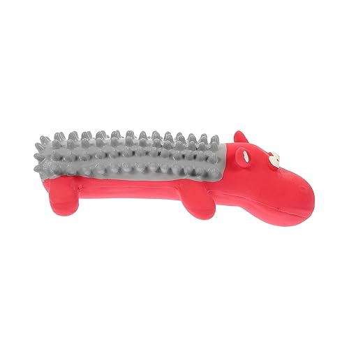GRIRIW Haustierpflegespielzeug – Kauspielzeug Aus Latex Für Welpen Mit Quietschfunktion Für Das Spielen Mit Den Backenzähnen Und Verhaltenstraining Von Hunden von GRIRIW