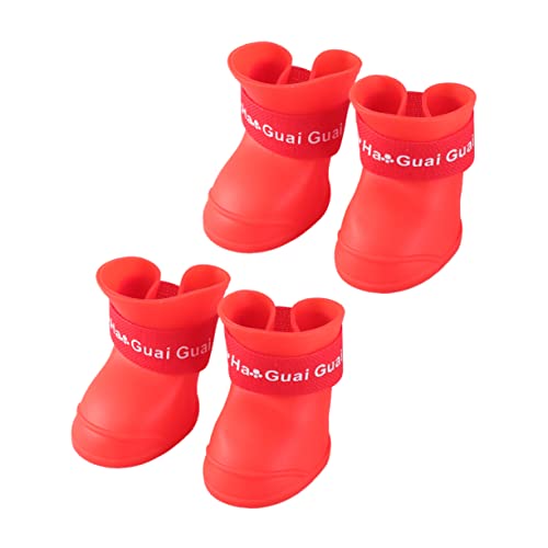 GRIRIW Haustierschuhe Schneestiefel für Hundewelpen - Komfortgröße L GRIRIW Haustierschuhe Schneestiefel für Hundewelpen - Komfortgröße L von GRIRIW