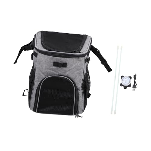 GRIRIW Hundetragetasche Haustiertasche Handtasche Faltbare Reisetasche Faltbare Einkaufstasche Welpen Rucksack Hundeträger Kaninchen Tragetasche Fahrrad Haustierträger Welpenträger Polyester Grey GRIRIW Hundetragetasche Haustiertasche Handtasche Faltbare Reisetasche Faltbare Einkaufstasche Welpen Rucksack Hundeträger Kaninchen Tragetasche Fahrrad Haustierträger Welpenträger Polyester Grey von GRIRIW