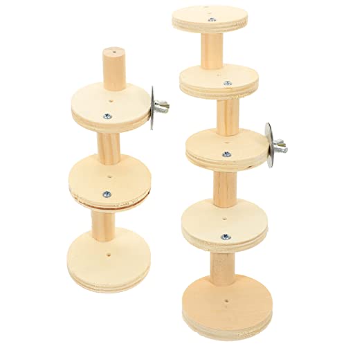 GRIRIW Holzleiter Für Hamster Achtstufige Kletterleiter Für Kleintiere Interessantes Leiterspielzeug Für Papageienkäfig Und Hamsterkäfig Naturholz GRIRIW Holzleiter Für Hamster Achtstufige Kletterleiter Für Kleintiere Interessantes Leiterspielzeug Für Papageienkäfig Und Hamsterkäfig Naturholz von GRIRIW