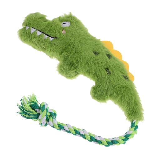 GRIRIW Interaktives Quietschendes Hundespielzeug Aus Plüsch in Krokodilform Quietschspielzeug Für Hunde Beißfunktion GRIRIW Interaktives Quietschendes Hundespielzeug Aus Plüsch in Krokodilform Quietschspielzeug Für Hunde Beißfunktion von GRIRIW