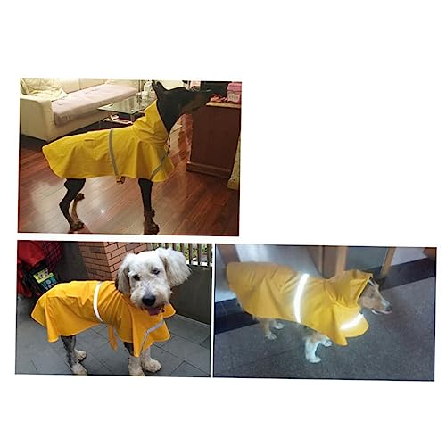 GRIRIW Hund Regen Slicker Wimperntusche Regenjacke Für Haustiere Haustier Regen Slicker Regenmantel Für Haustiere Wasserdicht Kleidung von GRIRIW