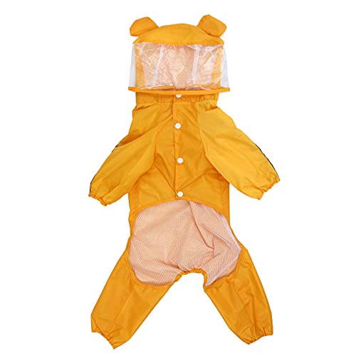 GRIRIW Hund Regenmantel Mit Kapuze Tuch Pet Raincoat wasserdichte Regenmantel Pet Supplies von GRIRIW