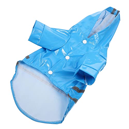 GRIRIW Reflektierender Haustier-Regenmantel Für Hunde Regenstiefel Welpen Regenmantel Für von GRIRIW