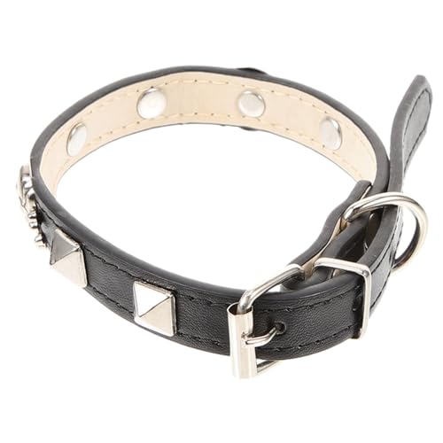GRIRIW Halloween-Themen-haustierhalsband Aus Langlebigem Verstellbares Katzenhalsband Mit Punk-Design Für Partys Und Feiern von GRIRIW