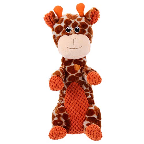GRIRIW Haustier-backenzahnspielzeug Kauspielzeug Für Hunde Und Welpen Giraffenform Plüsch Quietschender Ton Beißspielzeug Zur Linderung Von Langeweile Und Zahnfleisch GRIRIW Haustier-backenzahnspielzeug Kauspielzeug Für Hunde Und Welpen Giraffenform Plüsch Quietschender Ton Beißspielzeug Zur Linderung Von Langeweile Und Zahnfleisch von GRIRIW