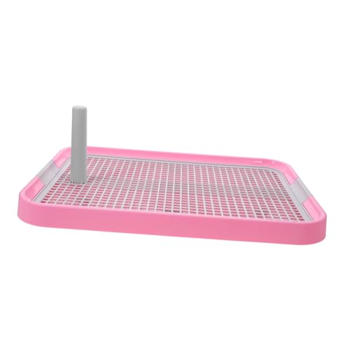 GRIRIW Hundeklo Für Hunde Plastik Haustier Toilette Mit Anti Rutsch Funktion Indoor Hunde Toilette Pink Ideal Für Welpen Und Katzen Haustier Toilette Mit GRIRIW Hundeklo Für Hunde Plastik Haustier Toilette Mit Anti Rutsch Funktion Indoor Hunde Toilette Pink Ideal Für Welpen Und Katzen Haustier Toilette Mit von GRIRIW