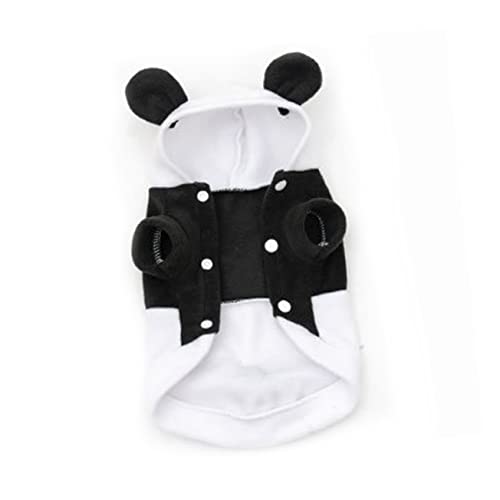 GRIRIW Panda Kostüm Für Hund Pet Puppy Hoodies Kleidung Mantel Herbst Winter Einfach Anzuziehen Und Bequem Für Ihren Kleinen Hund von GRIRIW