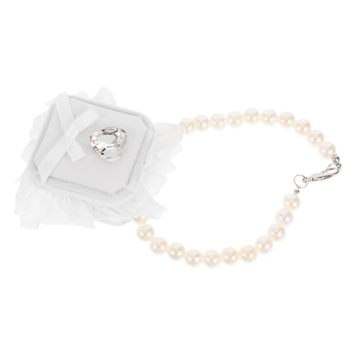 GRIRIW Hundekragen Ehering Ringbox Hochzeitszubehör Ringträger Kissen Vorschlag Ringhalter Engagement Ring Aufbewahrung Hülle GRIRIW Hundekragen Ehering Ringbox Hochzeitszubehör Ringträger Kissen Vorschlag Ringhalter Engagement Ring Aufbewahrung Hülle von GRIRIW