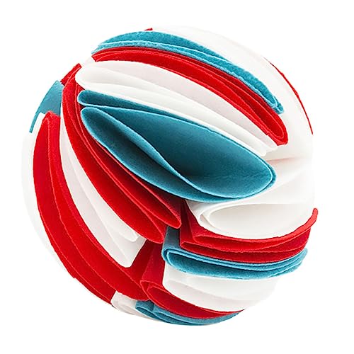 GRIRIW Schnüffelspielzeug Für Haustiere Filzmaterial Fütterungsspielzeug Für Haustiere Schnüffelfunktion Für Neugierige Hunde von GRIRIW