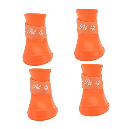 GRIRIW Regenschuhe für Haustiere Regenstiefel für Hunde und Welpen Gummi Unbequem Größe M GRIRIW Regenschuhe für Haustiere Regenstiefel für Hunde und Welpen Gummi Unbequem Größe M von GRIRIW