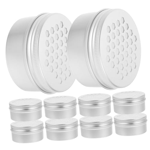 GRIRIW Hundedufthalter-dosen-Set 10-teilig Aluminium-dufttrainingsboxen Hunde-nasentraining Dufttrainingszubehör Geruchshülle GRIRIW Hundedufthalter-dosen-Set 10-teilig Aluminium-dufttrainingsboxen Hunde-nasentraining Dufttrainingszubehör Geruchshülle von GRIRIW