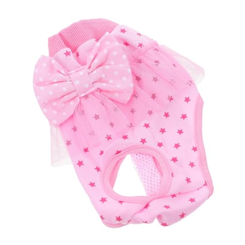 GRIRIW Hundewindeln Für Hündinnen Atmungsaktive Wiederverwendbare Hygiene Hosen Für Weibliche Hunde Mit Niedlichem Schleifen Design Größe Ideal Für Die Menstruation Und GRIRIW Hundewindeln Für Hündinnen Atmungsaktive Wiederverwendbare Hygiene Hosen Für Weibliche Hunde Mit Niedlichem Schleifen Design Größe Ideal Für Die Menstruation Und von GRIRIW