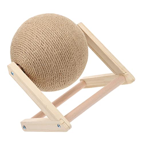 GRIRIW Kätzchen Versorgung Indoor-spielset Spielzeug Haushalt Kätzchenkratzer Katzenkratzball Kratzbrett Katze Kratzt Am Baum Kratzball Für Katzen Sisal Den Ball Schnappen Haustier GRIRIW Kätzchen Versorgung Indoor-spielset Spielzeug Haushalt Kätzchenkratzer Katzenkratzball Kratzbrett Katze Kratzt Am Baum Kratzball Für Katzen Sisal Den Ball Schnappen Haustier von GRIRIW