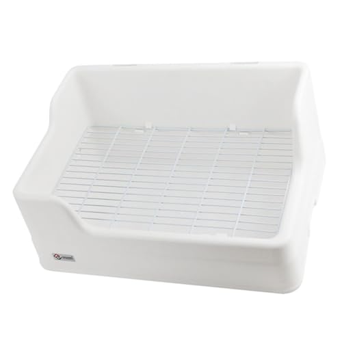 GRIRIW Kaninchen Toilettentrainer für Käfige Wiederverwendbare Geruchsneutrale Haustier Toilette für Kaninchen Hamster und Meerschweinchen Platzsparend und Einfach zu Reinigen für GRIRIW Kaninchen Toilettentrainer für Käfige Wiederverwendbare Geruchsneutrale Haustier Toilette für Kaninchen Hamster und Meerschweinchen Platzsparend und Einfach zu Reinigen für von GRIRIW