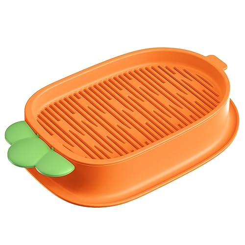GRIRIW Kasten Pflanzkasten Für Katzengras Anlage Katzengrasanbautopf Pflanzgefäß Für Kätzchengras Pflanzen Tablett Kneifen Hydroponisches Katzengras Grasschalen Für Katzen Plastik Orange GRIRIW Kasten Pflanzkasten Für Katzengras Anlage Katzengrasanbautopf Pflanzgefäß Für Kätzchengras Pflanzen Tablett Kneifen Hydroponisches Katzengras Grasschalen Für Katzen Plastik Orange von GRIRIW
