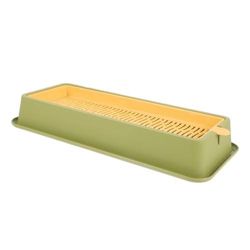 GRIRIW Kasten Pflanzkasten Für Katzengras Haustiergras Für Katzen Katzengrasgarten Katzenpflanzer Katzenfutter Nass Katzenpflanze Für Haustier Katzenpflanzen Wurf Plastik Light Green GRIRIW Kasten Pflanzkasten Für Katzengras Haustiergras Für Katzen Katzengrasgarten Katzenpflanzer Katzenfutter Nass Katzenpflanze Für Haustier Katzenpflanzen Wurf Plastik Light Green von GRIRIW