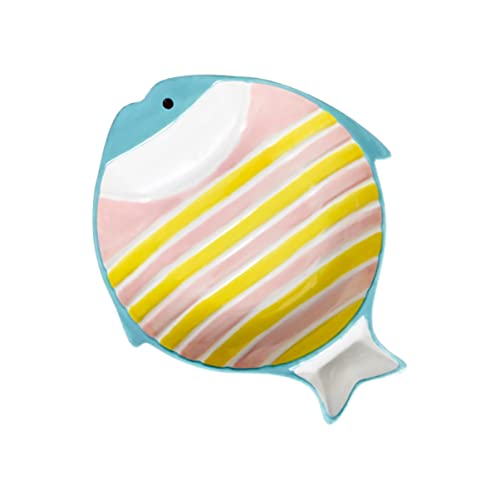 GRIRIW Eleganter Keramik-futternapf in Fischform Für Kätzchen Erhöhter Futter- Und Wassernapf Für Katzen Leicht Zu Reinigen Geruchsneutral GRIRIW Eleganter Keramik-futternapf in Fischform Für Kätzchen Erhöhter Futter- Und Wassernapf Für Katzen Leicht Zu Reinigen Geruchsneutral von GRIRIW