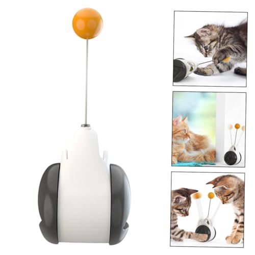 GRIRIW Katzen-Balance-schaukelauto Mit Katzenminze-Ball Interaktives Katzen-Spielzeug Zum Training Haustier-Spielzeug Batteriefrei Katzen-Teaser Für Neugier Und Bewegungsspiel GRIRIW Katzen-Balance-schaukelauto Mit Katzenminze-Ball Interaktives Katzen-Spielzeug Zum Training Haustier-Spielzeug Batteriefrei Katzen-Teaser Für Neugier Und Bewegungsspiel von GRIRIW