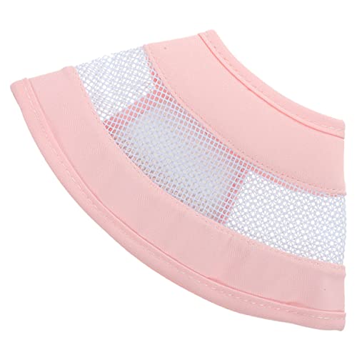 GRIRIW Katzenhalsband Katzen katzenhalsbänder Wundschutzkragen Sicherheitskragen für Haustiere nähgarn pink nach Zapfen für Katzen Katze bequemer Kragen PVC Rosa von GRIRIW