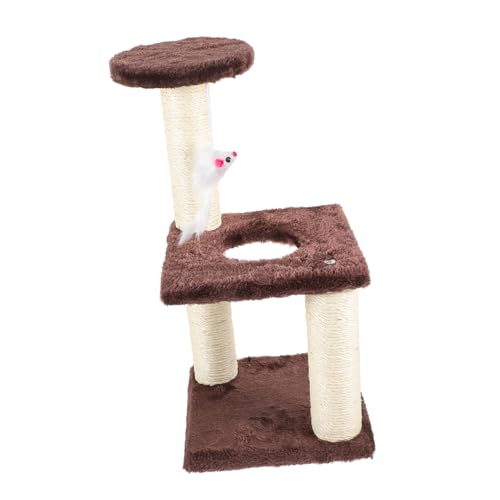 GRIRIW Kratzbaum Spielzeuge Katzenklettergerüst Spielzeug Katzenkratzbrett Kratzstange Baum Für Katzen Boden Integrierter Kätzchenkratzer Großer Katzenbaum Haustier Mehrschichtige GRIRIW Kratzbaum Spielzeuge Katzenklettergerüst Spielzeug Katzenkratzbrett Kratzstange Baum Für Katzen Boden Integrierter Kätzchenkratzer Großer Katzenbaum Haustier Mehrschichtige von GRIRIW