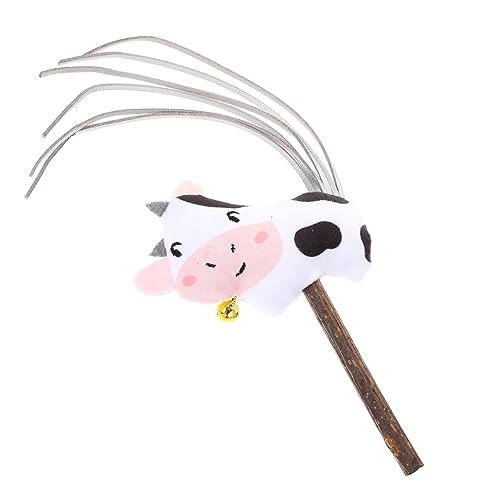 GRIRIW Katzenspielzeug Katze Katze Teaser Stick Interaktive Katze Holzgriff Stofftier Katze Kauen GRIRIW Katzenspielzeug Katze Katze Teaser Stick Interaktive Katze Holzgriff Stofftier Katze Kauen von GRIRIW