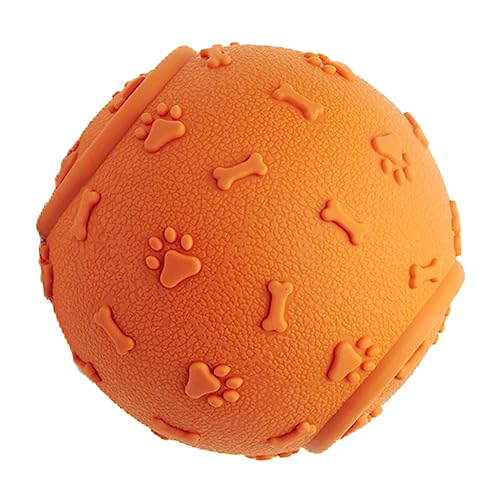 GRIRIW Kauspielzeug Für Hunde Kauspielzeug Für Hunde Gummibälle Für Hunde Quietschendes Spielzeug Gummiball Für Hunde Tragbares Welpenspielzeug Molarenball Für Welpen von GRIRIW
