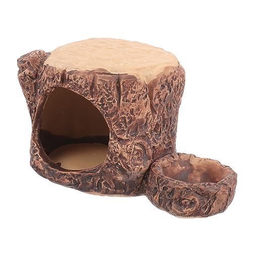GRIRIW Stumpfform Keramik Hamster Nest Kühlung Versteck Für Meerschweinchen Chinchilla Haustier Schlafbett GRIRIW Stumpfform Keramik Hamster Nest Kühlung Versteck Für Meerschweinchen Chinchilla Haustier Schlafbett von GRIRIW