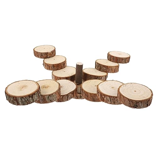 GRIRIW Holzleiter Für Hamster Kleintier Übung Spielzeug Ratte Spielzeug Naturmaterial Mental GRIRIW Holzleiter Für Hamster Kleintier Übung Spielzeug Ratte Spielzeug Naturmaterial Mental von GRIRIW