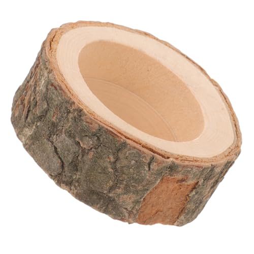 GRIRIW Kleintier Futterschale aus Holz Große Futterkapazität für Hamster Zwerghamster und Meerschweinchen Einfach zu Reinigen mit Natürlichem Design Kauen für Ansprechendes Zuhause GRIRIW Kleintier Futterschale aus Holz Große Futterkapazität für Hamster Zwerghamster und Meerschweinchen Einfach zu Reinigen mit Natürlichem Design Kauen für Ansprechendes Zuhause von GRIRIW