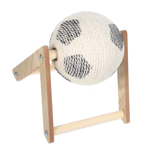 GRIRIW Sisal-kratzball-Spielzeug Mit Stabilem Ständer Für Katzen Interaktives Übungsspielzeug Fördert Krallengesundheit Durch Natürliches Feilen Widerstandsfähige Struktur Gegen GRIRIW Sisal-kratzball-Spielzeug Mit Stabilem Ständer Für Katzen Interaktives Übungsspielzeug Fördert Krallengesundheit Durch Natürliches Feilen Widerstandsfähige Struktur Gegen von GRIRIW