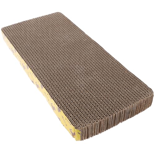 GRIRIW Kratzbaum Für Katzen Katzenkratzbett Aus Wellpappe Gewellt Katzenkratzkarton Kratzteppichmatte Für Katzen Katzenschleifmatte Katzenband Katzenschermaschine Kratzer Brown Wellpapier GRIRIW Kratzbaum Für Katzen Katzenkratzbett Aus Wellpappe Gewellt Katzenkratzkarton Kratzteppichmatte Für Katzen Katzenschleifmatte Katzenband Katzenschermaschine Kratzer Brown Wellpapier von GRIRIW