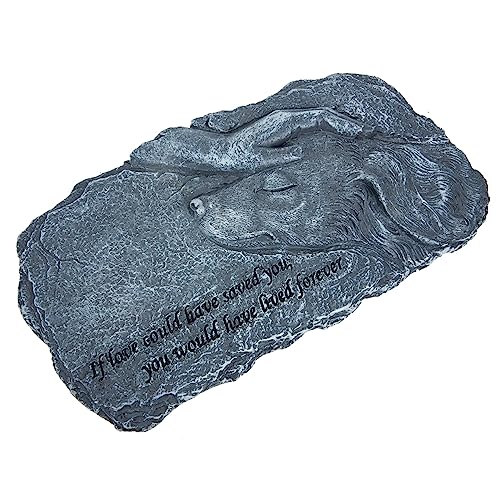 GRIRIW Kreativer Harz Gedenkstein Für Haustiere Tierstatue Als Dekorativer Gedenkstein Für Katzen Steinoptik Für Garten GRIRIW Kreativer Harz Gedenkstein Für Haustiere Tierstatue Als Dekorativer Gedenkstein Für Katzen Steinoptik Für Garten von GRIRIW