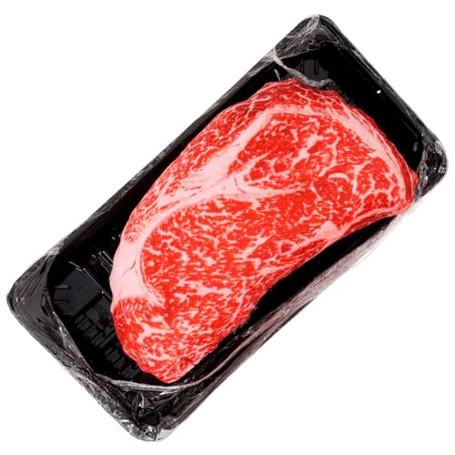 GRIRIW Interaktives Haustierspielzeug Realistisches Steak Quietschendes Hundekauspielzeug Latex-welpenspielzeug Für Hunde GRIRIW Interaktives Haustierspielzeug Realistisches Steak Quietschendes Hundekauspielzeug Latex-welpenspielzeug Für Hunde von GRIRIW