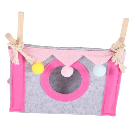 GRIRIW Kuschelige Hamsterhöhle Und Meerschweinchen Zelt Dreieckiges Pet Hideout Für Kleine Haustiere Weiches Bequemes Schlafnest Aus Ideal Für Innenräume Design GRIRIW Kuschelige Hamsterhöhle Und Meerschweinchen Zelt Dreieckiges Pet Hideout Für Kleine Haustiere Weiches Bequemes Schlafnest Aus Ideal Für Innenräume Design von GRIRIW
