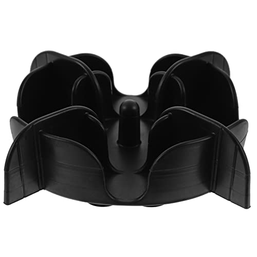 GRIRIW Langsamer Zubringer Hundenäpfe Slow-Feeder-schüssel Hundenapf Slow Feeder Einfügung Langsamer Fressnapfeinsatz Langsam Essender Hundenapf Fütterung Haustiernapf Kieselgel Black von GRIRIW