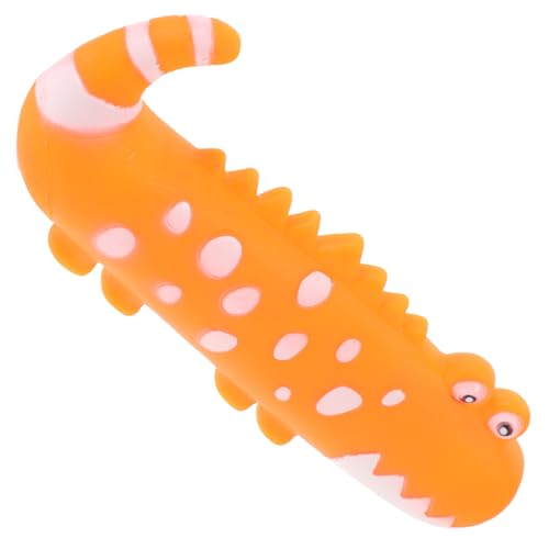 GRIRIW Squeaky Dog Toy Cartoon Lizard Interaktives Latexspielzeug Für Kleine Hunde Robustes Sicheres Kauspielzeug Zur Zahnpflege Fördert Spielspaß Und Langeweile Für Aktives Spielen GRIRIW Squeaky Dog Toy Cartoon Lizard Interaktives Latexspielzeug Für Kleine Hunde Robustes Sicheres Kauspielzeug Zur Zahnpflege Fördert Spielspaß Und Langeweile Für Aktives Spielen von GRIRIW