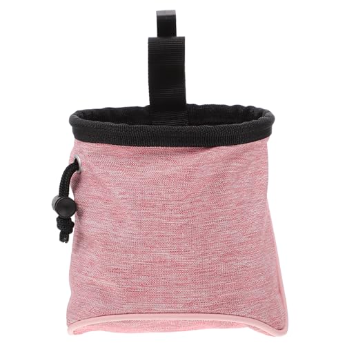 GRIRIW Leckerlibeutel für Hundetraining aus Oxford Leichte Waschbare Snack Tasche mit Seitentasche für Schlüssel und Kleingeld Praktischer Outdoor Futterbeutel für Welpen und Hunde von GRIRIW