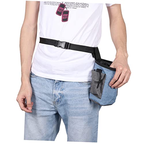 GRIRIW Multifunktions Hundetrainingstasche Tragbare Tierfuttertasche für Snacks Aufbewahrungstasche mit Kordelzug für Reisen und Camping Futterbeutel für Hunde von GRIRIW