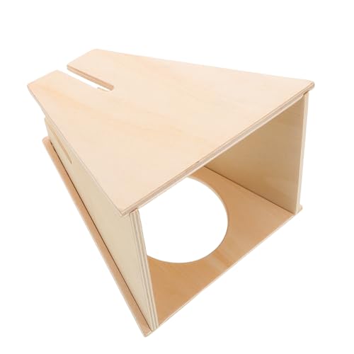 GRIRIW Multifunktionaler Trinkständer aus Holz mit Rückzugsort für Hamsterkäfige Seitige Flaschenplatzierung Leicht zu Reinigen für Kleine Tiere GRIRIW Multifunktionaler Trinkständer aus Holz mit Rückzugsort für Hamsterkäfige Seitige Flaschenplatzierung Leicht zu Reinigen für Kleine Tiere von GRIRIW