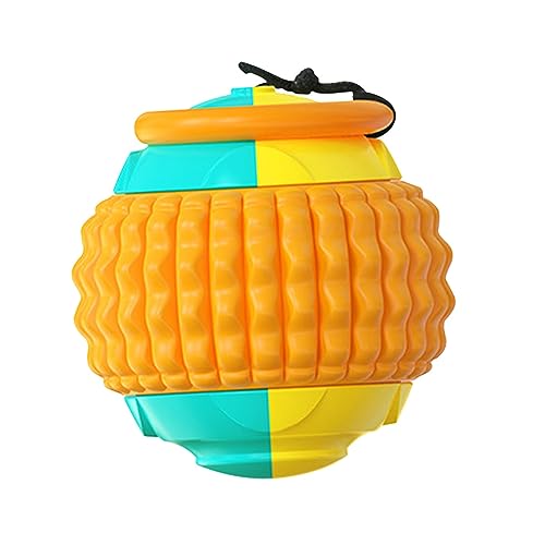 GRIRIW Multifunktionales Interaktives Kauspielzeug Für Welpen Aus Haltbarem Material Hollandorange Und Zähnen Reinigen Einzelball GRIRIW Multifunktionales Interaktives Kauspielzeug Für Welpen Aus Haltbarem Material Hollandorange Und Zähnen Reinigen Einzelball von GRIRIW