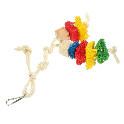 GRIRIW Papagei Kauspielzeug Vogel Kauspielzeug Holz Papagei Zerkleinern Spielzeug Vogel Futtersuche Spielzeug Vogelkäfig Zubehör GRIRIW Papagei Kauspielzeug Vogel Kauspielzeug Holz Papagei Zerkleinern Spielzeug Vogel Futtersuche Spielzeug Vogelkäfig Zubehör von GRIRIW