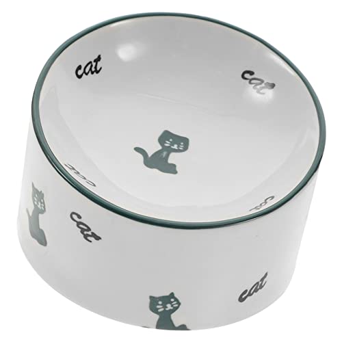 GRIRIW Neigbarer Katzennapf aus Keramik Katzennäpfe Katzennapf Ameise Schüsseln pet Bowl katzenfutter schüssel Futternapf für den täglichen Gebrauch kompakter Katzennapf Green GRIRIW Neigbarer Katzennapf aus Keramik Katzennäpfe Katzennapf Ameise Schüsseln pet Bowl katzenfutter schüssel Futternapf für den täglichen Gebrauch kompakter Katzennapf Green von GRIRIW