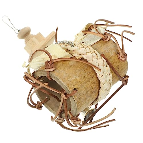 GRIRIW Holzspielzeug Für Vögel Kauspielzeug Und Schaukel Für Papageien Und Fördern Intelligenz Käfigen von GRIRIW