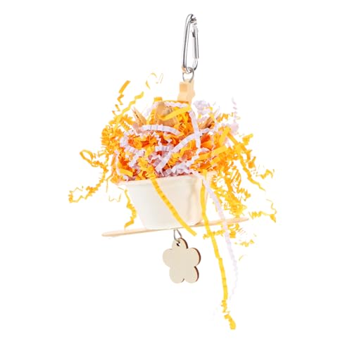 GRIRIW Vogelkäfig-Spielzeug Papagei-trainingsspielzeug Sicheres Vogelkauspielzeug Leuchtende Farben Für Vögel Dekoration von GRIRIW