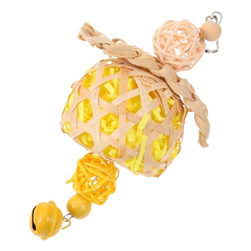 GRIRIW Papageien-zerkleinerungsspielzeug, Vogelspielzeug, Vogel-kauspielzeug, Vogelkäfig-zubehör, Vogelkäfig-handspielzeug GRIRIW Papageien-zerkleinerungsspielzeug, Vogelspielzeug, Vogel-kauspielzeug, Vogelkäfig-zubehör, Vogelkäfig-handspielzeug von GRIRIW